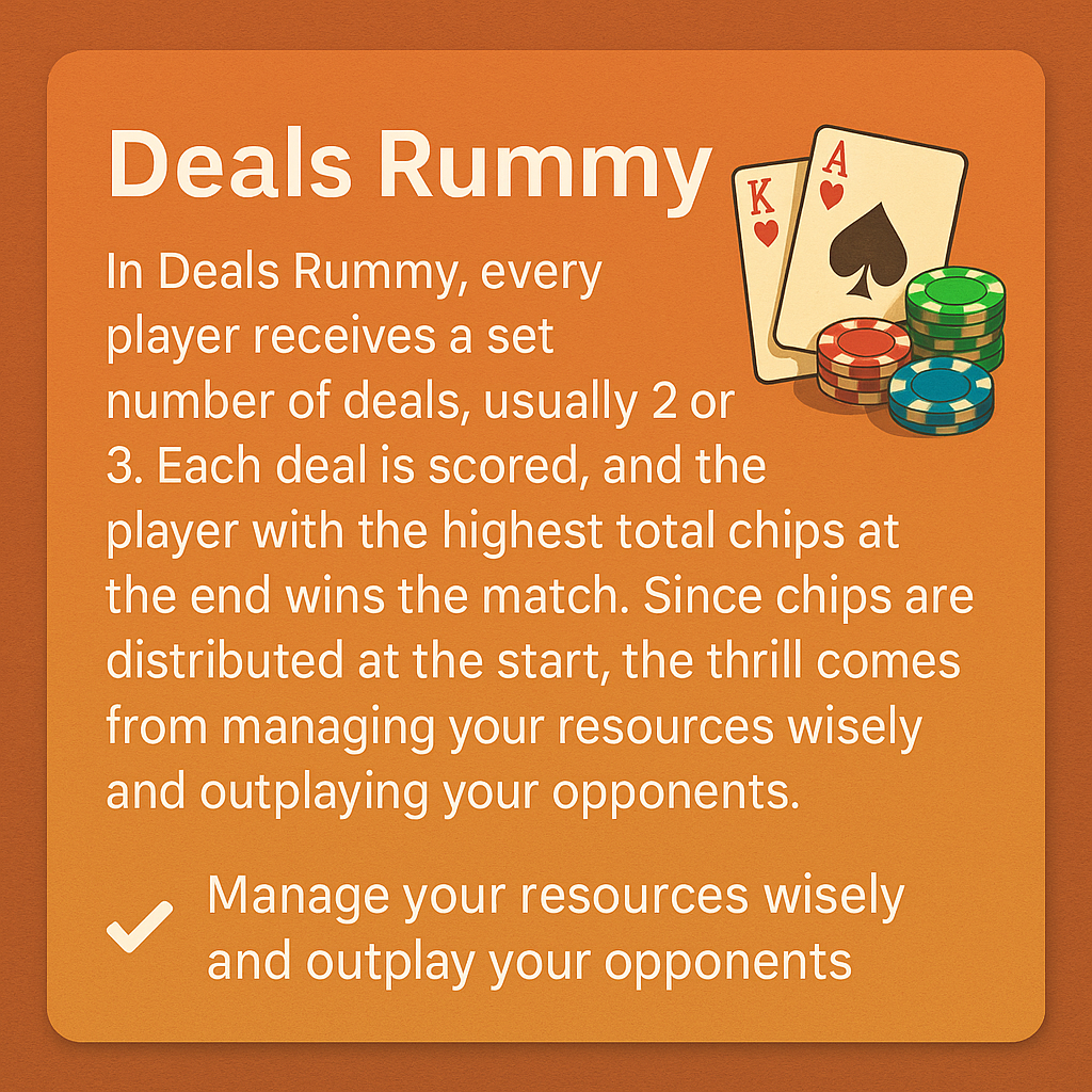 Deals Rummy Deals Rummy