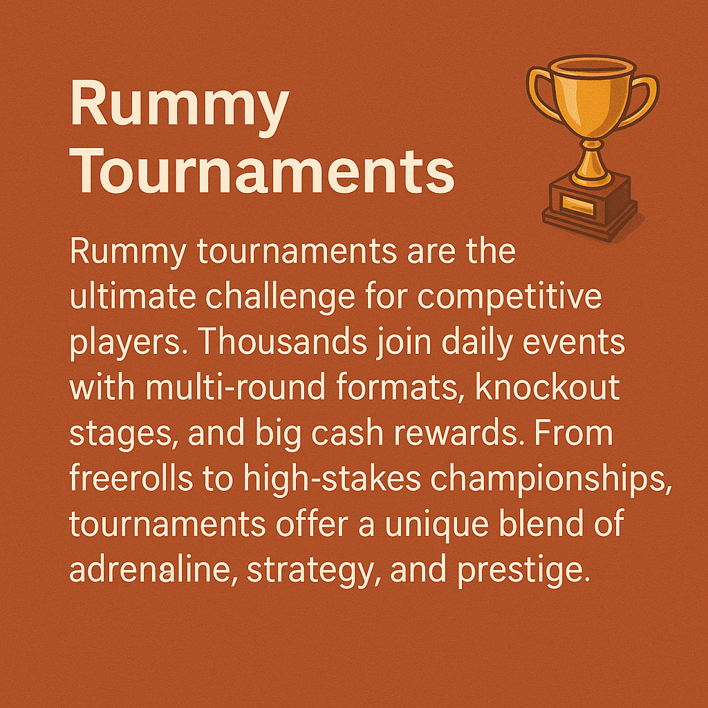Rummy Tournaments Rummy Tournaments